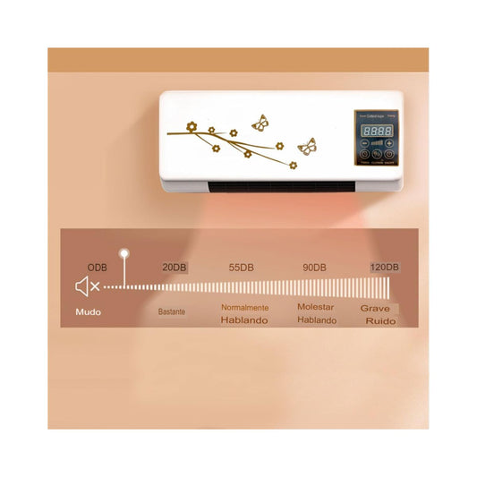 CALEFACTOR CON VENTILADOR DE PARED